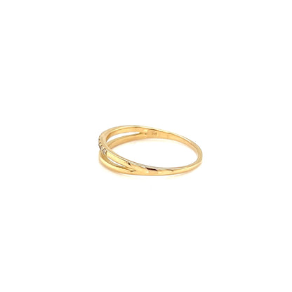 Twin Line ring 0.05ct - JMW Jewelry Wholesale