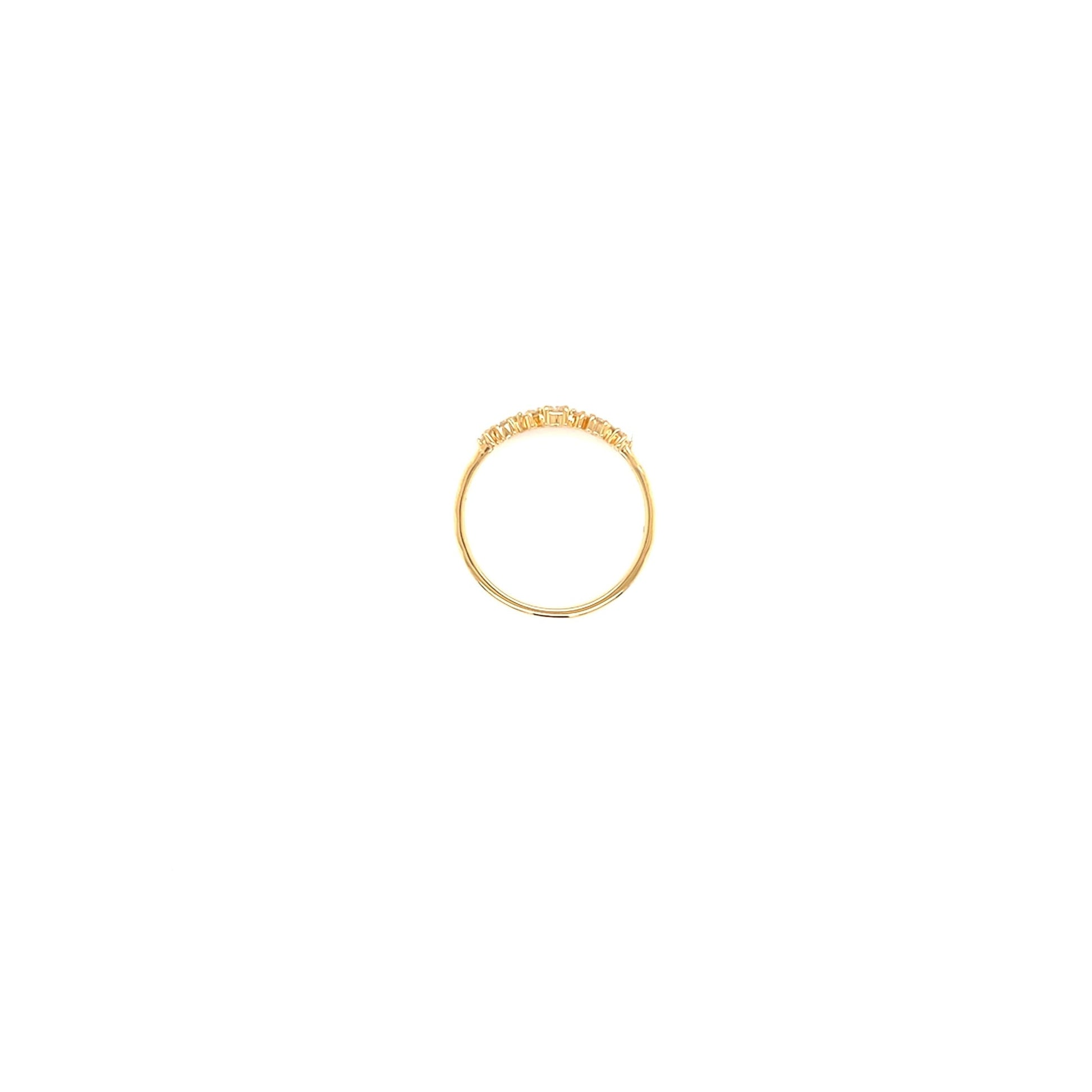 Twist Half Eternity Ring 0.15ct - JMW Jewelry Wholesale