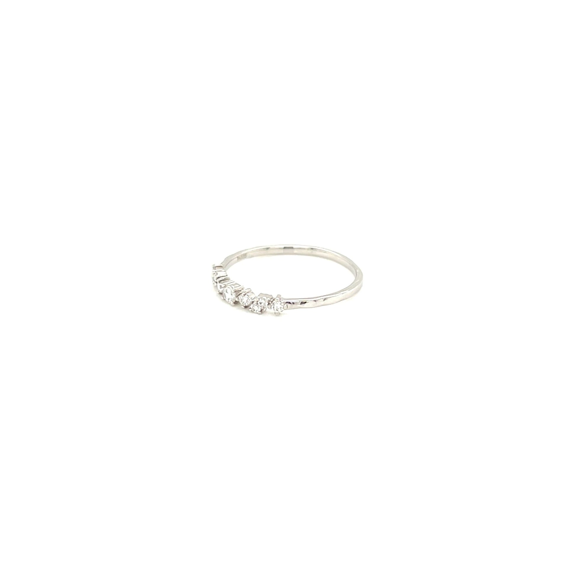 Twist Half Eternity Ring 0.15ct - JMW Jewelry Wholesale