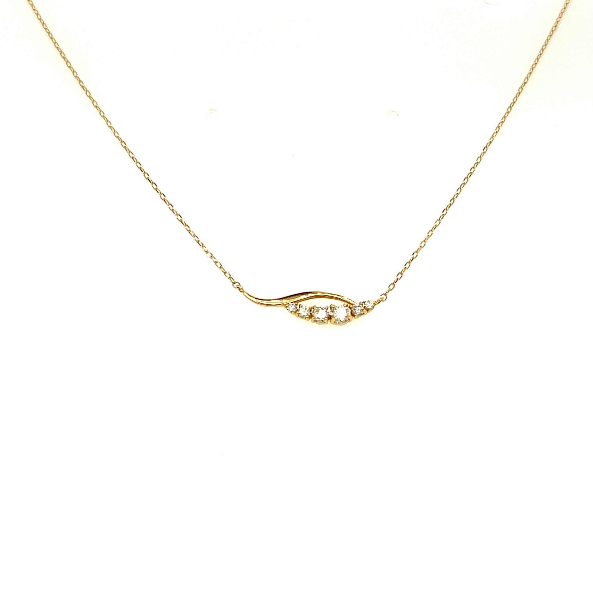 Wave Necklace 0.15ct - JMW Jewelry Wholesale