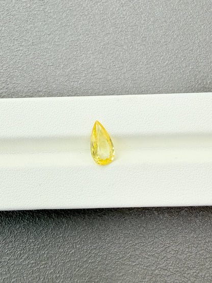 Yellow Sapphire 2.29ct Pear shape - JMW Jewelry Wholesale
