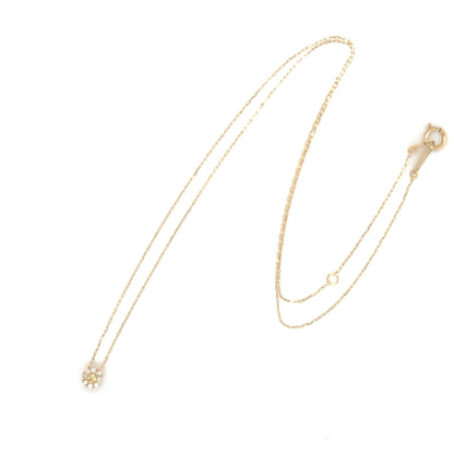 Yellow Sapphire Round Flower Necklace 0.02/0.04ct - JMW Jewelry Wholesale