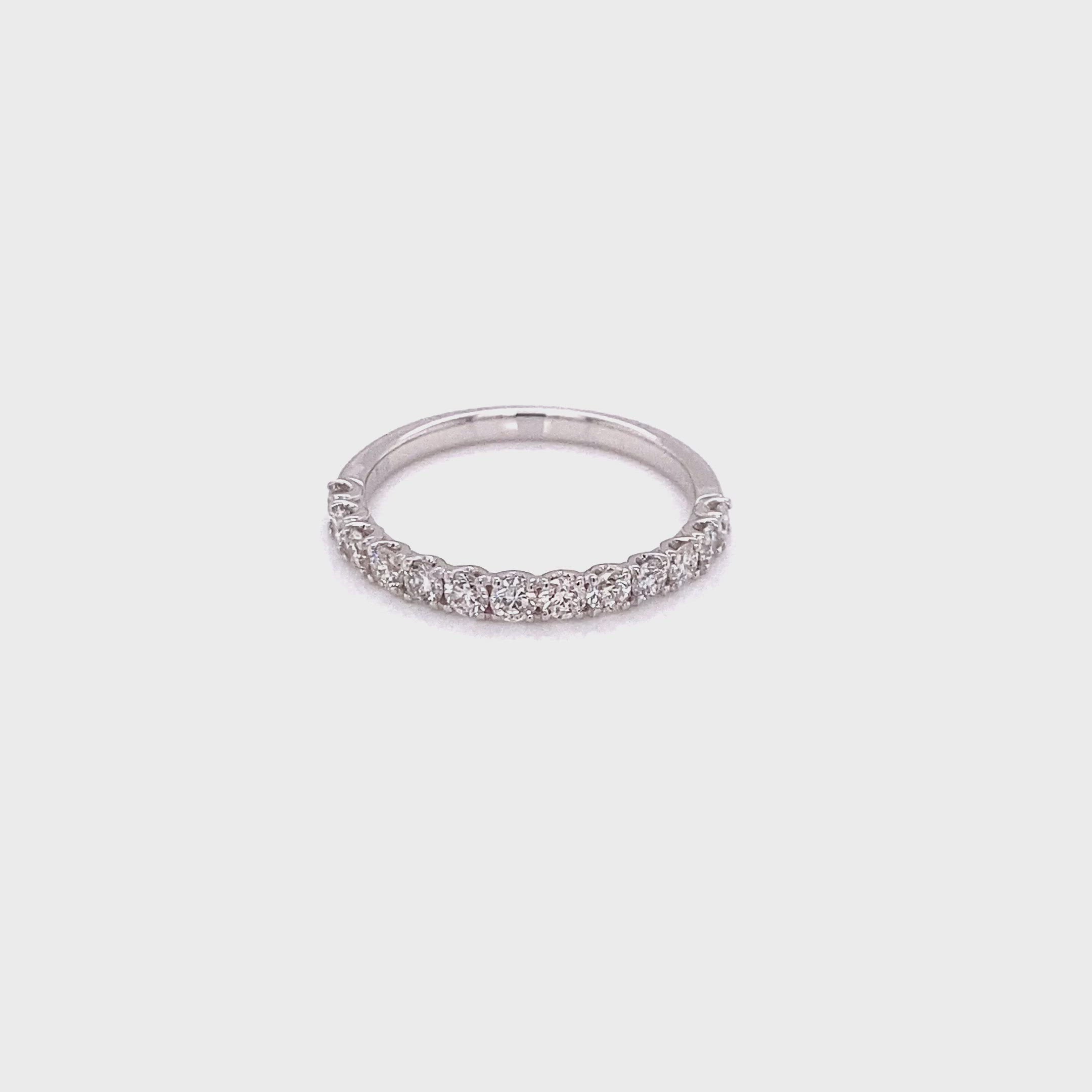 HC 13Dia Half Eternity Ring 0.5ct – JMW Jewelry Wholesale