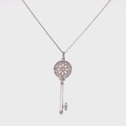 Key Necklace 0.08ct