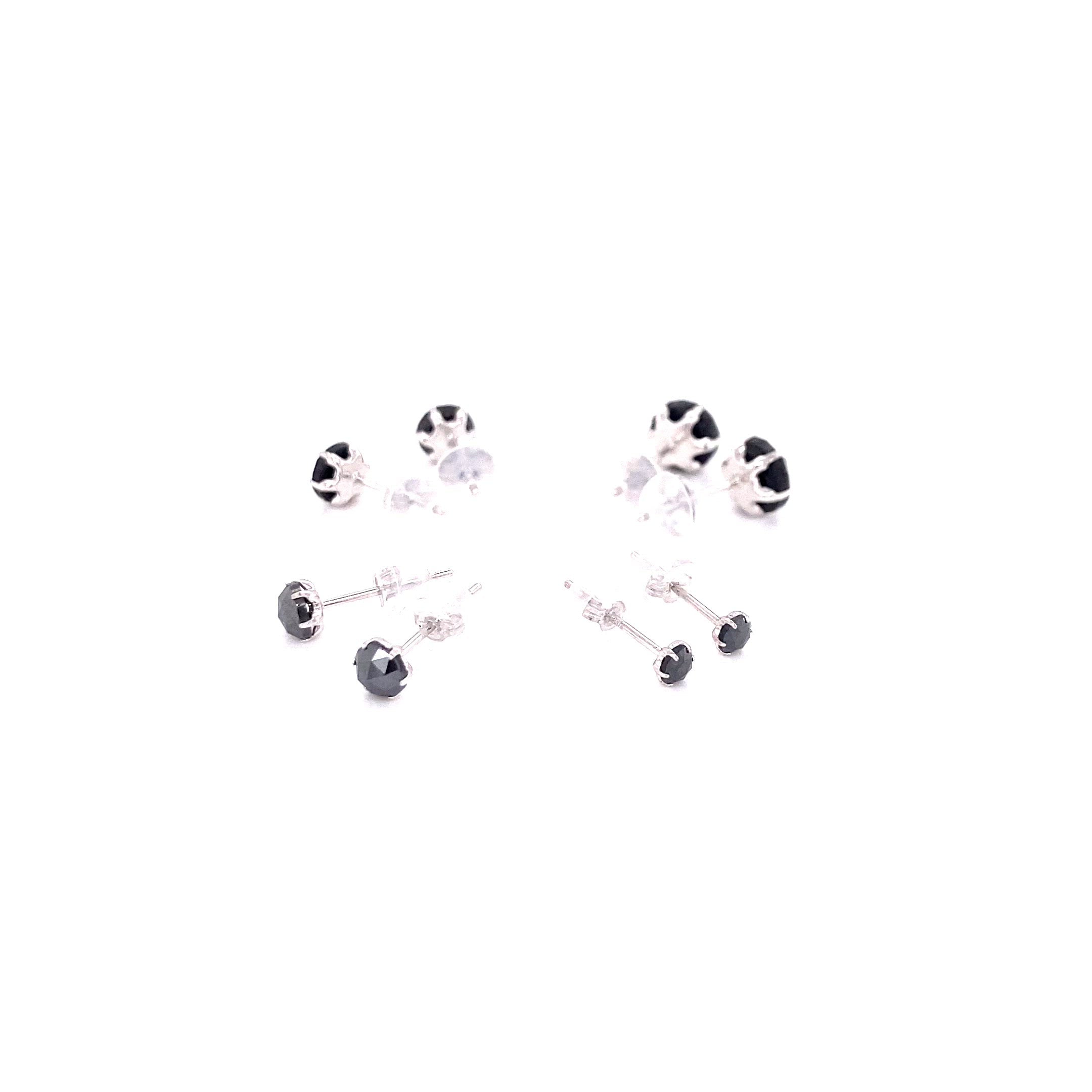 Black Diamond Earrings 2ct – JMW Jewelry Wholesale