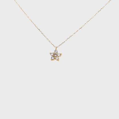 Star Necklace 0.1ct