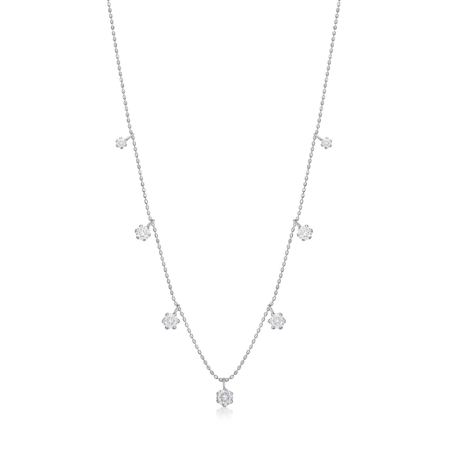 Station Necklace 0.3ct