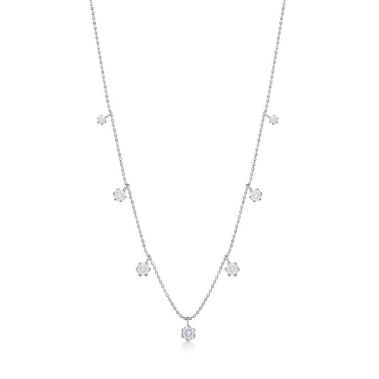 Station Necklace 0.3ct