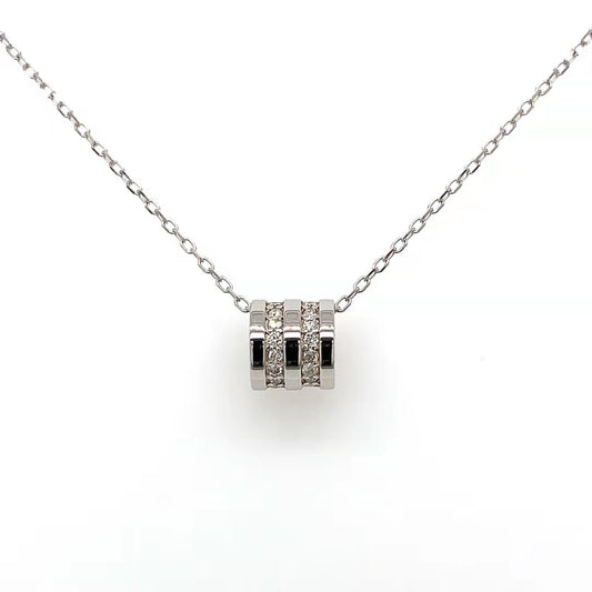 Drum Necklace 0.2ct