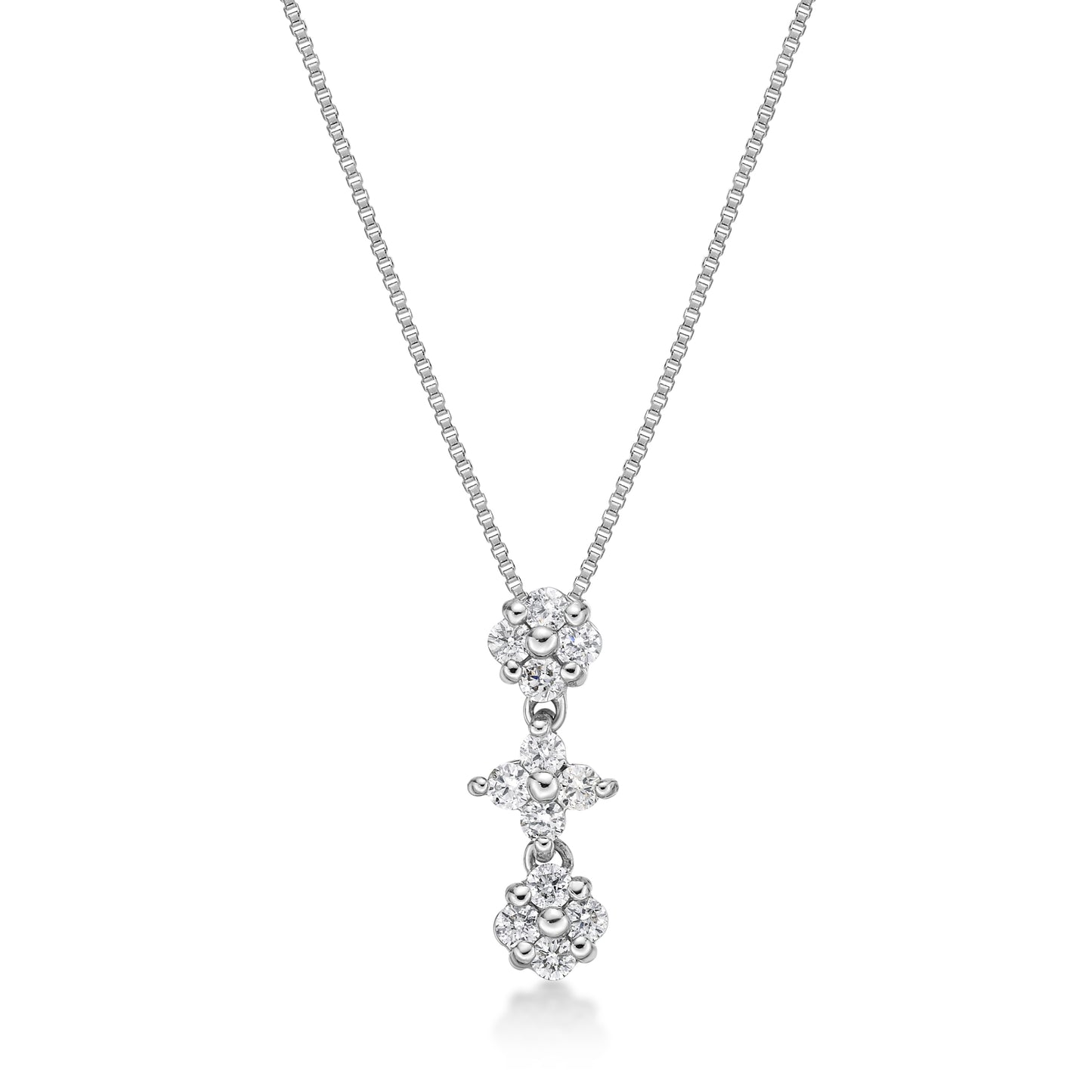 HC Transformable Heart Necklace 0.2ct