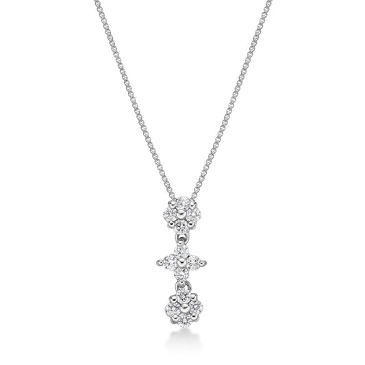 HC Transformable Heart Necklace 0.2ct