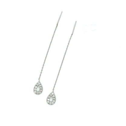 Waterdrop Dangle earrings 0.3ct