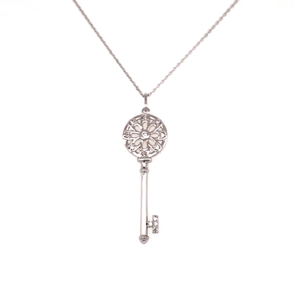 Key Necklace 0.08ct