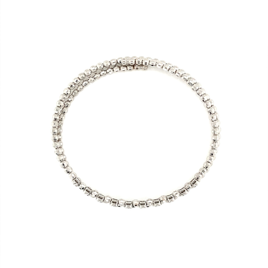 Bezel Diamond Flexi Bangle 0.3ct