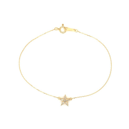 Whole Dia Star Bracelet 0.1ct