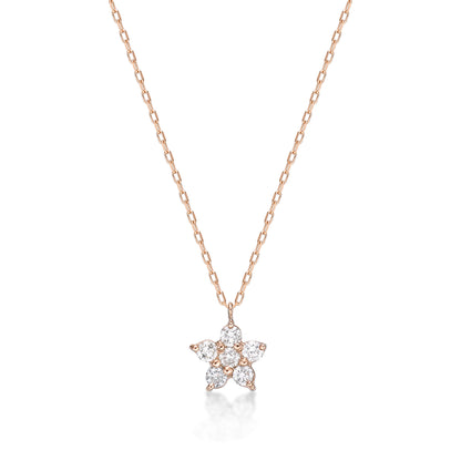 Star Necklace 0.1ct