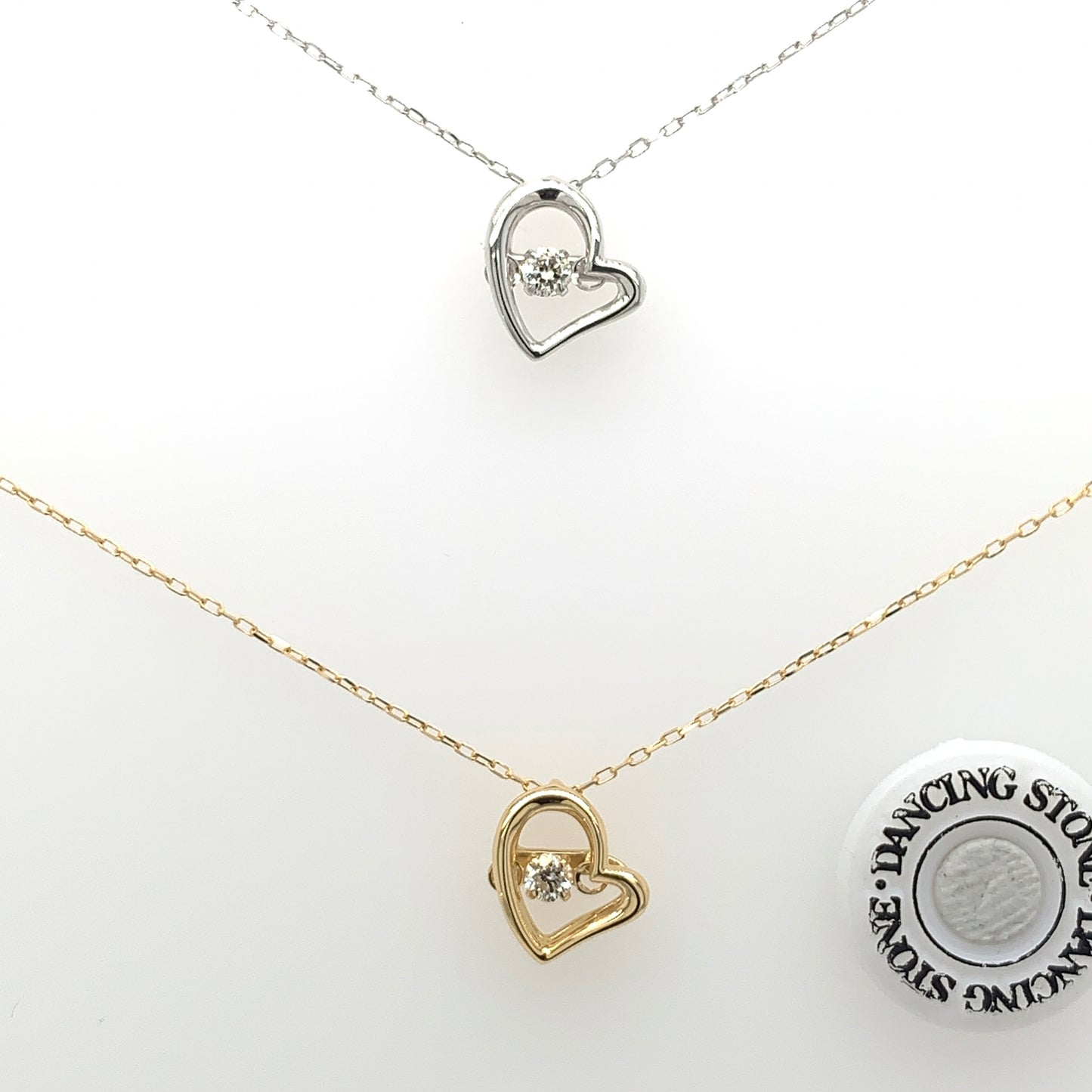 DS Heart Necklace 0.03ct