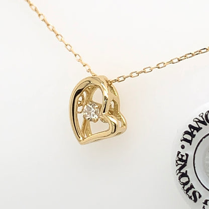 DS Heart Necklace 0.03ct