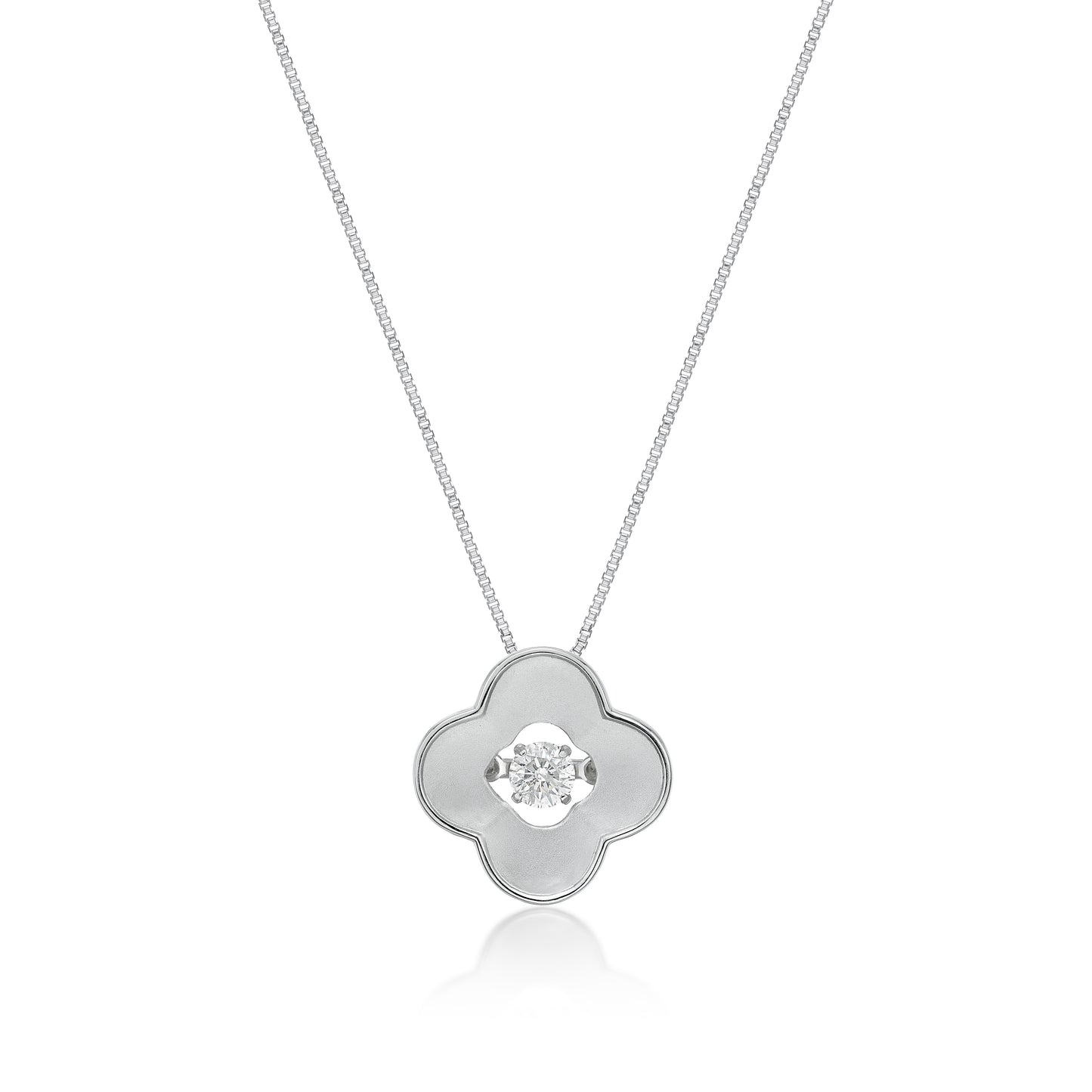 DS Flower Necklace 0.15ct