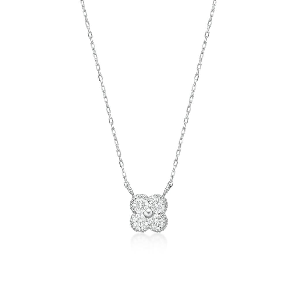 Clover Necklace 0.2ct