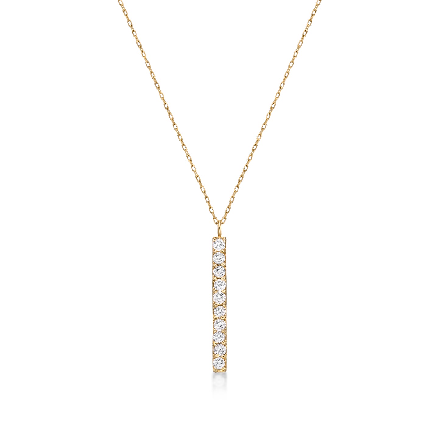 Row Necklace 0.2ct