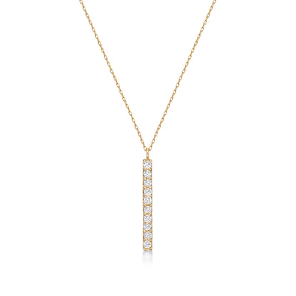 Row Necklace 0.2ct