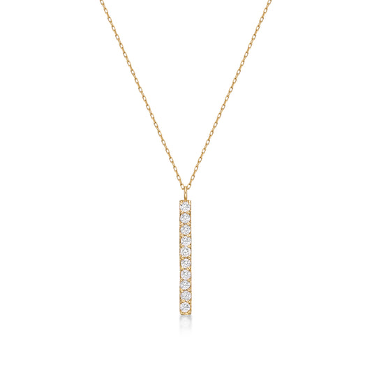 Row Necklace 0.2ct