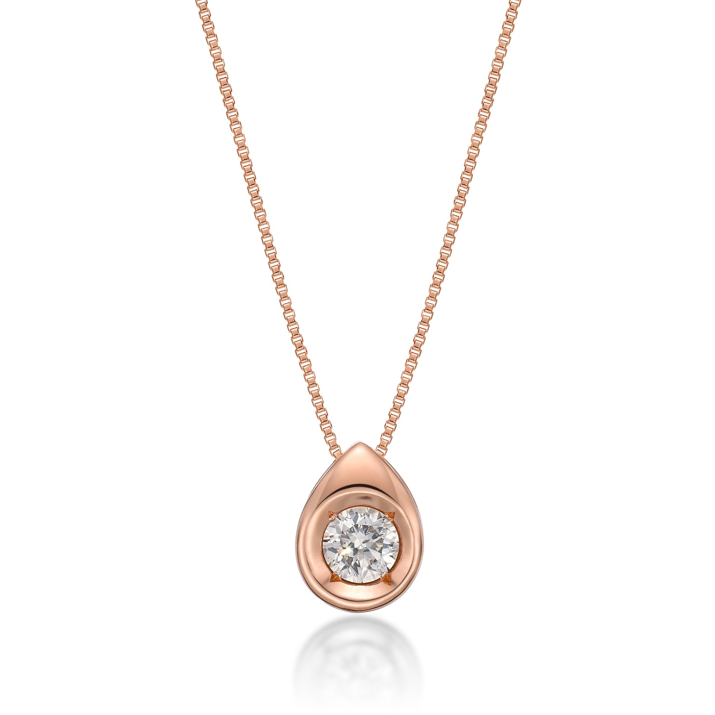 Waterdrop Bubble Necklace 0.2ct